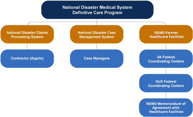 NDMS Definitive Care Three-Pronged Approach