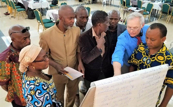 global responders training in Guinea